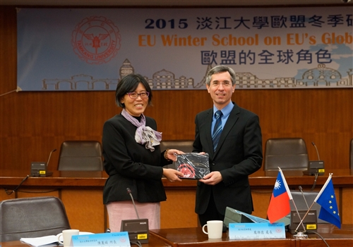 歐洲聯盟研究中心舉辦「2015淡江大學歐盟冬季研習營」。
