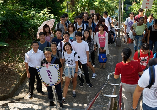 日本同志社大學校長村田晃嗣一行4人蒞校參訪。