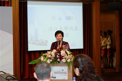 會計學系學士學位獲澳洲會計師公會(CPA Australia)認證通過。