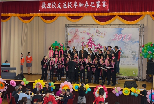 校友返校活動：「2015春之饗宴」。