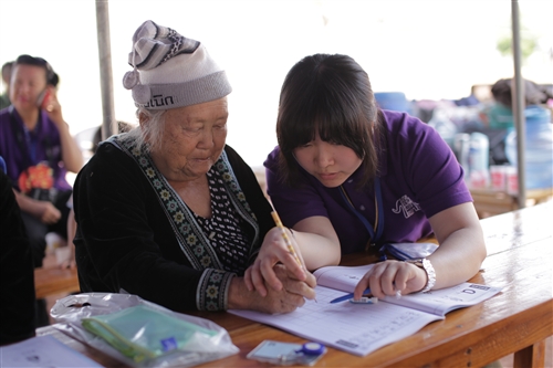 學務處遠赴泰國進行「愛在撒瓦地-Huei Nan Sai華語教學計畫」。
