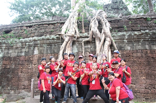 本校柬埔寨服務學習團第9度赴柬國服務。