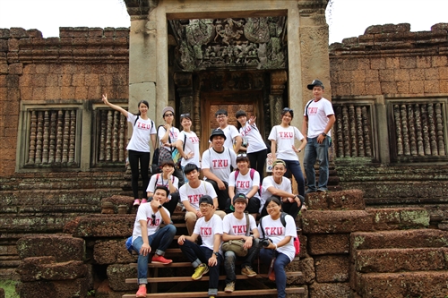 本校柬埔寨服務學習團第9度赴柬國服務。