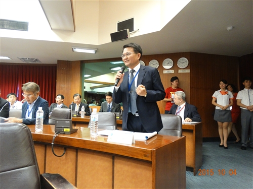 本校舉辦「2015海峽兩岸氣候變遷與能源永續發展論壇」。