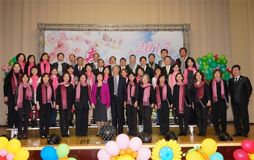 校友返校活動：「2015春之饗宴」。