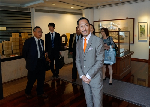 日本同志社大學校長村田晃嗣一行4人蒞校參訪。