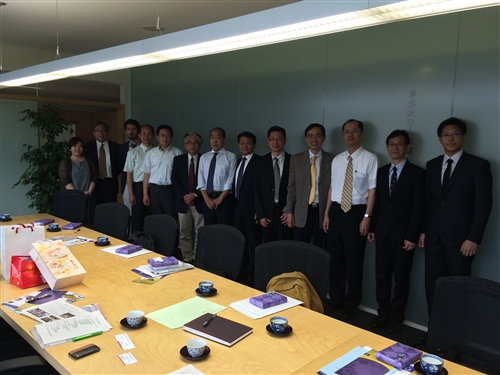 理工學院教師赴日本參訪國立東北大學。