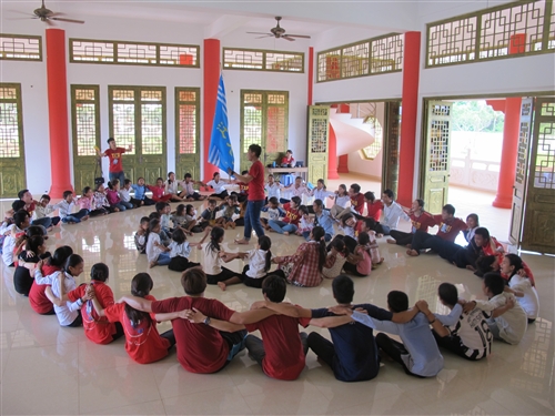 本校柬埔寨服務學習團第9度赴柬國服務。