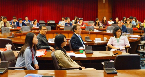 國際事務與戰略研究所舉辦外交決策模擬營。