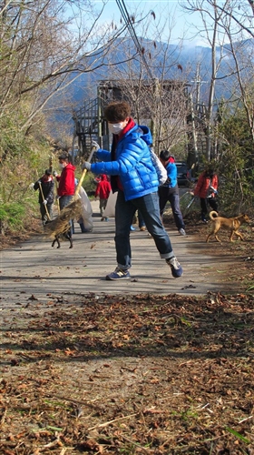 本校部落服務隊畢旅走進鎮西堡。