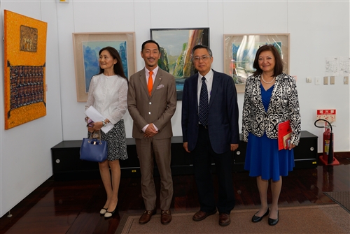 日本同志社大學校長村田晃嗣一行4人蒞校參訪。