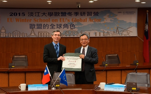 歐洲聯盟研究中心舉辦「2015淡江大學歐盟冬季研習營」。
