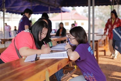 學務處遠赴泰國進行「愛在撒瓦地-Huei Nan Sai華語教學計畫」。
