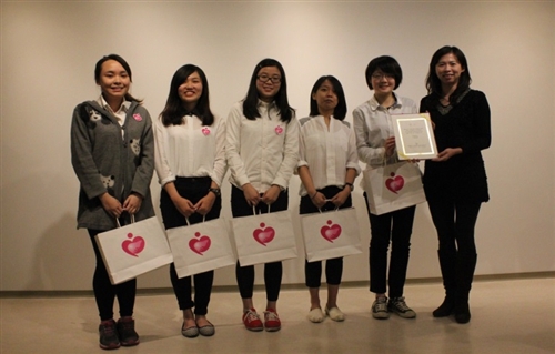 大傳系與好心肝服務中心產學合作開設「社會行銷與實作課程」。