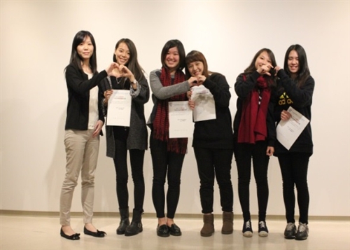 大傳系與好心肝服務中心產學合作開設「社會行銷與實作課程」。