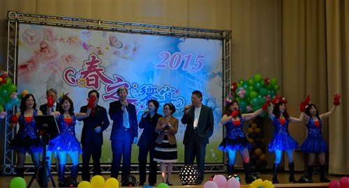 校友返校活動：「2015春之饗宴」。