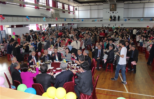 校友返校活動：「2015春之饗宴」。