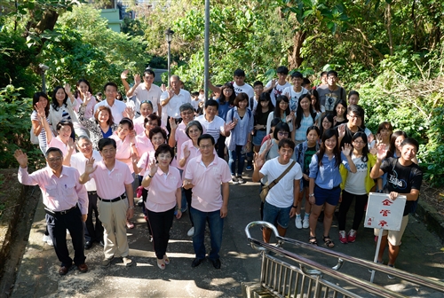 日本同志社大學校長村田晃嗣一行4人蒞校參訪。