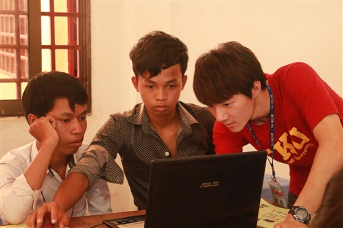 本校柬埔寨服務學習團第9度赴柬國服務。