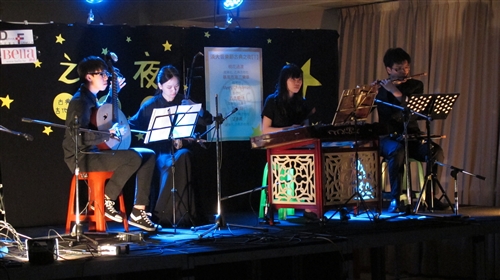 14個社團聯合舉辦「第一屆淡江大學音樂節」。