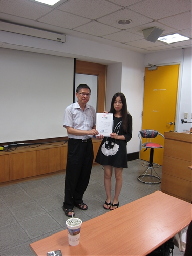 「2015浙江工業大學暑期遊學團」蒞校參訪見學。