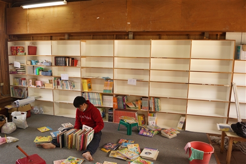 本校部落服務隊畢旅走進鎮西堡。