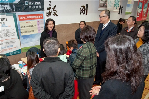 本校與新北市政府聯合舉辦2015年校園徵才博覽會。