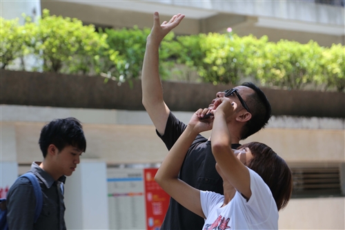 大傳系舉辦「2015青少年行動微電影進階營」。