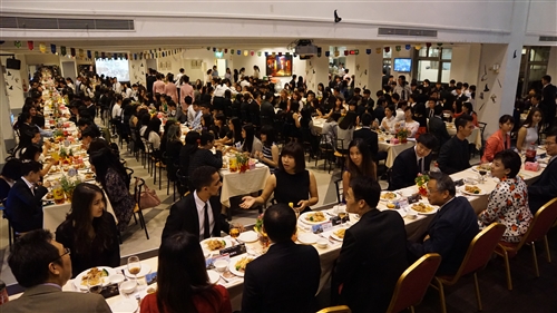 104學年度蘭陽校園High Table Dinner─住宿學院「新聲」餐會。