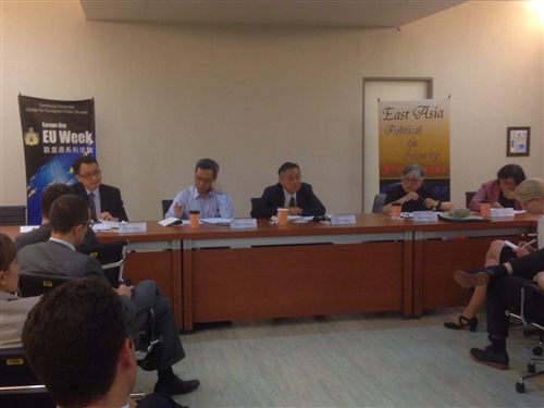 「東亞政治暨安全論壇」揭開2015年歐盟週系列活動序幕。