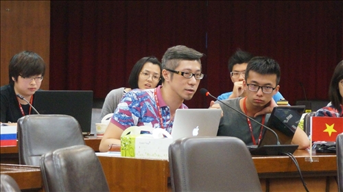 外交決策模擬營 演練南海爭端