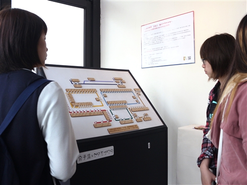 資傳系舉辦第15屆畢業展「介子流」。