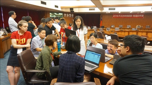 外交決策模擬營 演練南海爭端