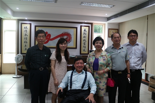 張校長率團參加大陸華南校友聯誼會春之饗宴暨正名活動。