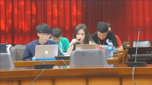 外交決策模擬營 演練南海爭端