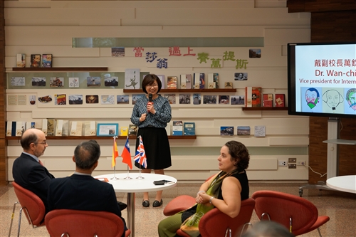 外語學院與覺生紀念圖書館聯手合辦「當莎士比亞遇見塞萬提斯」系列活動。