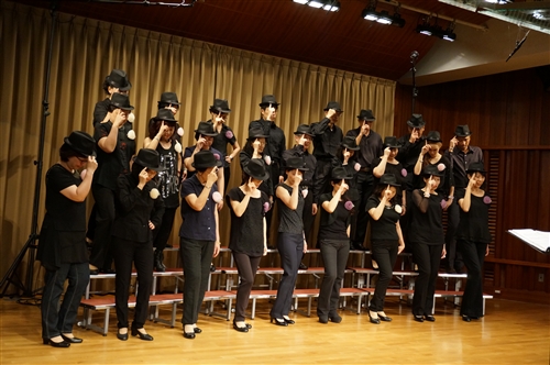 「淡江花月夜」女教職員聯誼會合唱團第三度熱演。