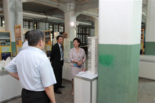 「風工程特展」展出國內風工程發展與風洞試驗成果。