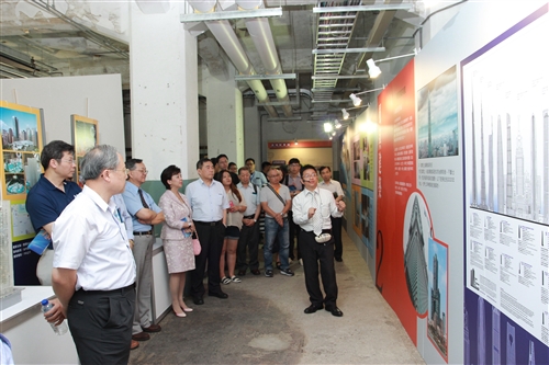 「風工程特展」展出國內風工程發展與風洞試驗成果。