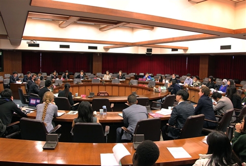 國際處舉辦「淡江大學世界青年領袖論壇」。