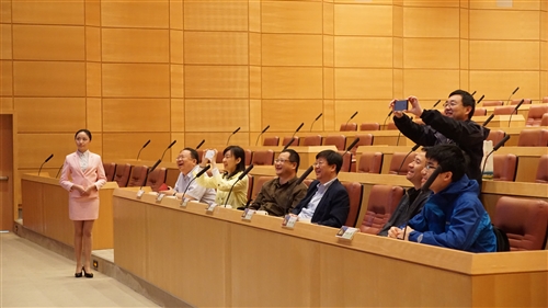 滁州學院貴賓參訪蘭陽校園活動