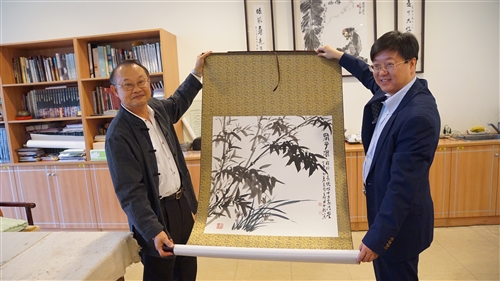 滁州學院貴賓參訪蘭陽校園活動