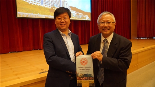 滁州學院貴賓參訪蘭陽校園活動