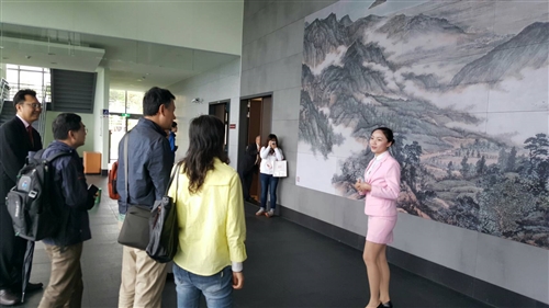 滁州學院貴賓參訪蘭陽校園活動