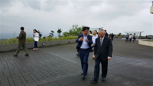 滁州學院貴賓參訪蘭陽校園活動