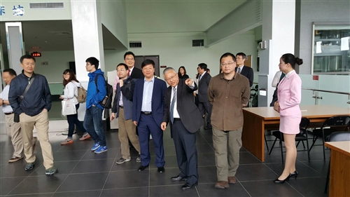 滁州學院貴賓參訪蘭陽校園活動