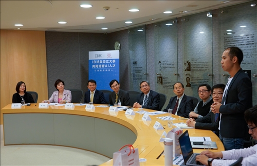 本校與IBM共同打造智慧機器人 開啟產學合作新願景
