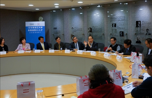 本校與IBM共同打造智慧機器人 開啟產學合作新願景