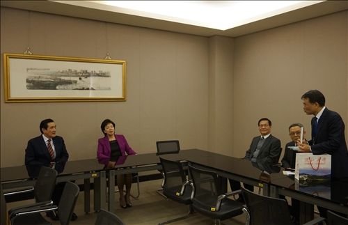 前總統馬英九蒞校分享「臺灣在變動中國際社會的角色」