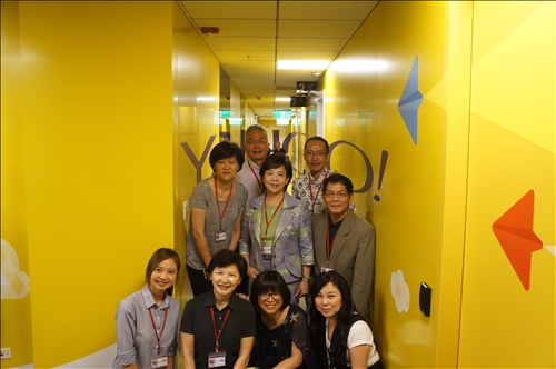 張校長參加Yahoo TV 產學合作實習計畫